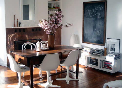 Chalkboard In Dining Room