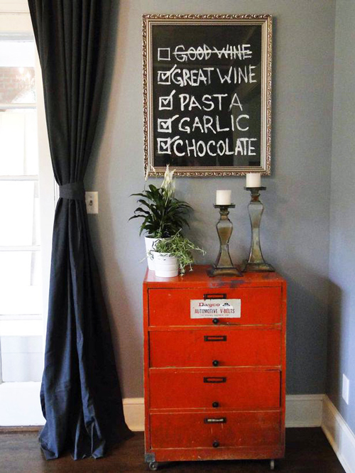 Home Decor Chalkboard