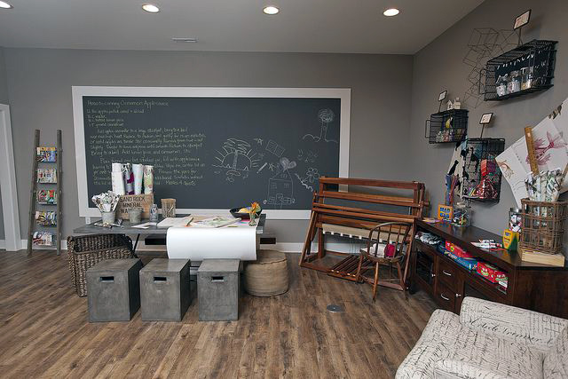 Giant Chalkboard For Study Room