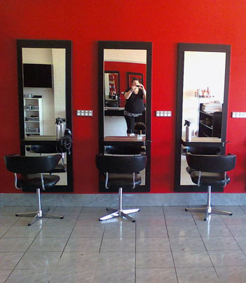 Full length mirrors for salons