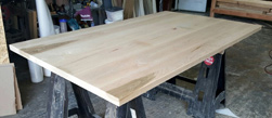 Sedona Table - Maple table top with simple clear finish