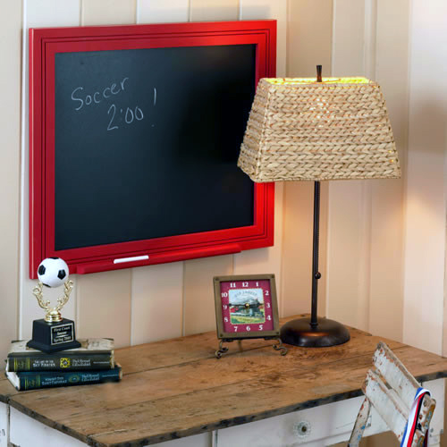 Red Frame Chalkboard