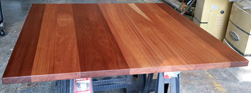 Henderson Table - Another square mahogany table top