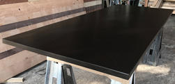 Bronx Table - Black walnut finish table tops