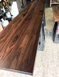 Victoria Table - Long 12 foot walnut table top