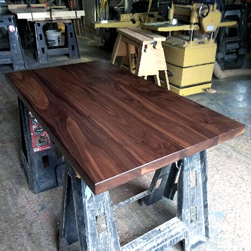 Victoria Table - 8/4 (2 inch thick) walnut table top