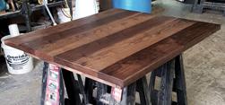 Midland Table - Square walnut table top