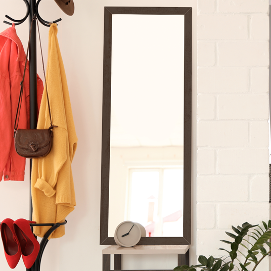 Bronze frame for custom size mirror