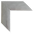 curve profile with smooth chromo silver finish mirror frame