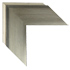 silver with subtle light lines/scratches texture on the surface corkboard frame