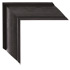 charcoal finish with hand pulled mesh chalkboard frame